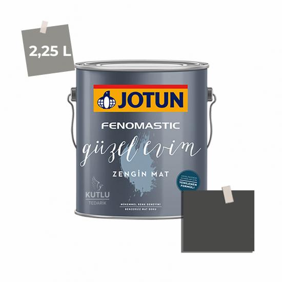 Jotun Fenomastic Güzel Evim Zengin Mat Yeni 2,25 Lt 9938 Blackened Black Dempet Sort Ncs S8500-N