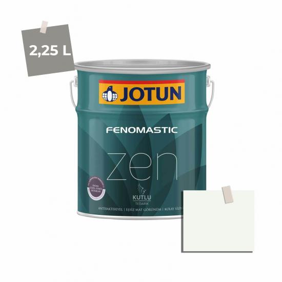 Jotun Fenomastic Zen Mat 2,25 Lt 7236 Jazz White Chi Ncs 0401-G42Y