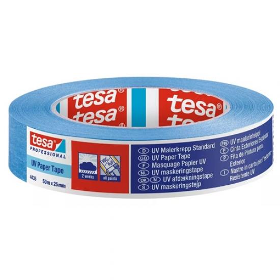 Tesa 4435 Mavi Profesyonel Dış Mekan Maskeleme Bandı 50m x 25mm