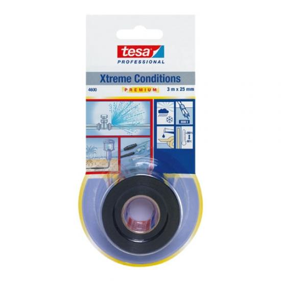 Tesa 4600 Silikon Tamir Bandı Siyah 3m x 25mm