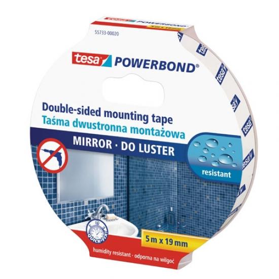 Tesa 55733 Powerbond Ayna Çift Taraflı Montaj Bandı 5m x 19mm