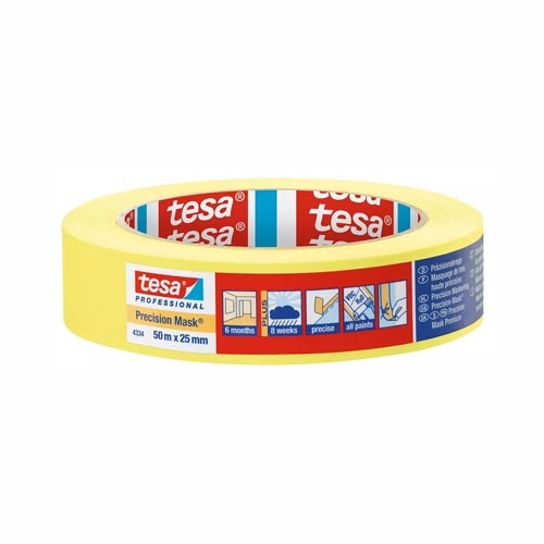 Tesa 4334 Professional Precision Mask 50m x 25 mm