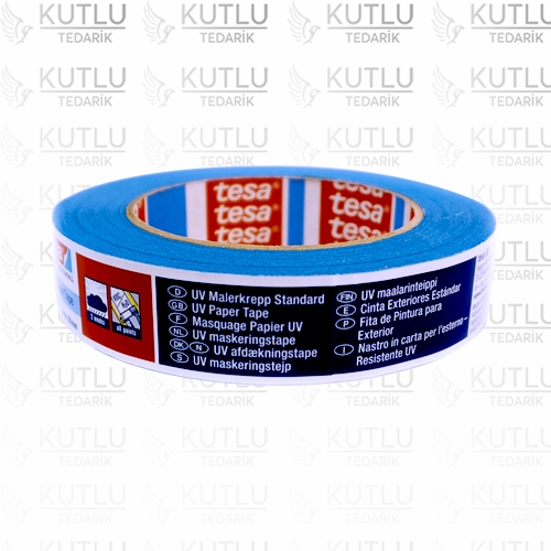 Tesa 4435 Mavi Dış Mekan Maskeleme Bandı 50m x 25mm