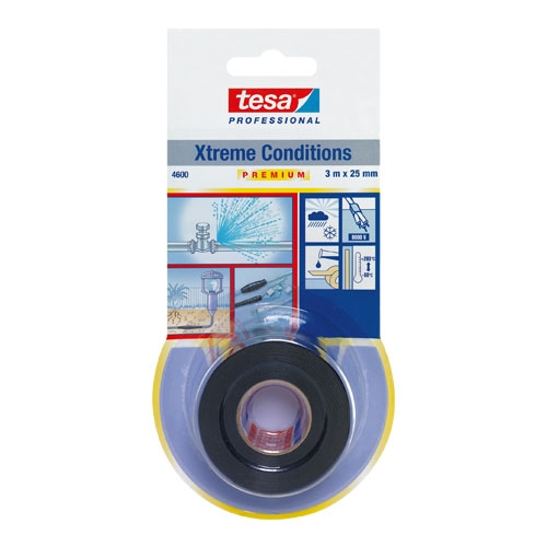 Tesa 4600 Silikon Tamir Bandı Siyah 3m x 25mm