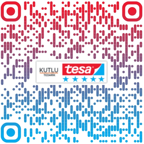 Tesa 55587 Şeffaf Kaydırmaz Bant 5m x 25mm